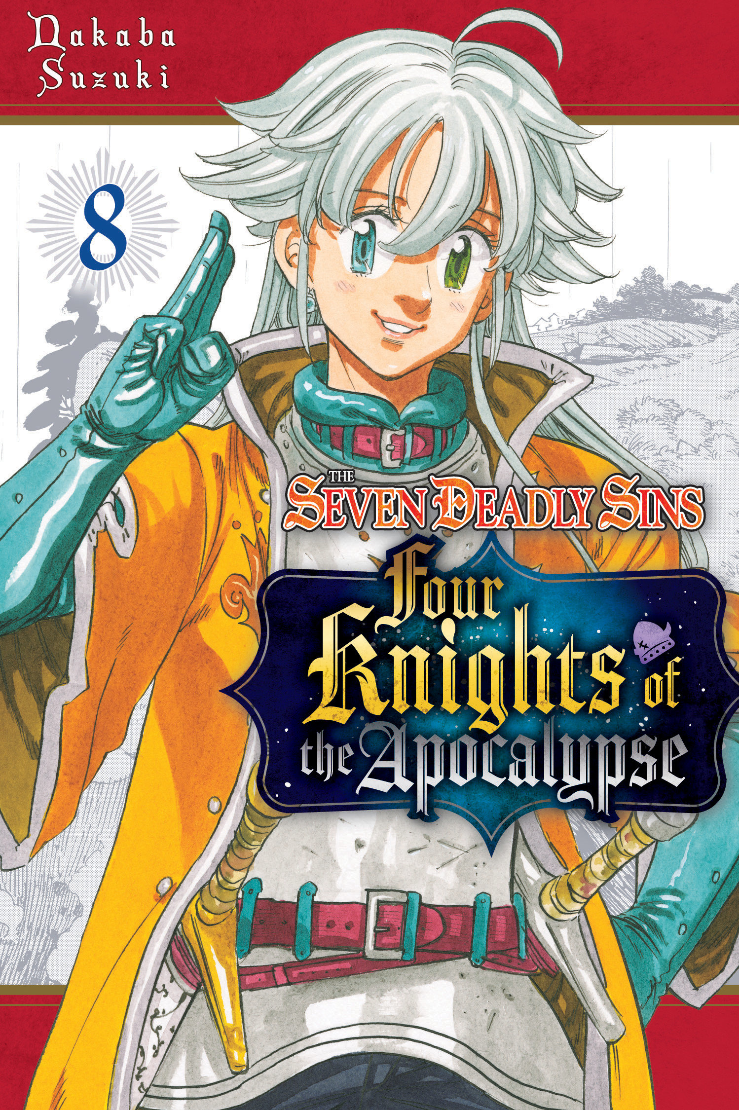 Seven Deadly Sins Four Knights of Apocalypse Manga Volume 8