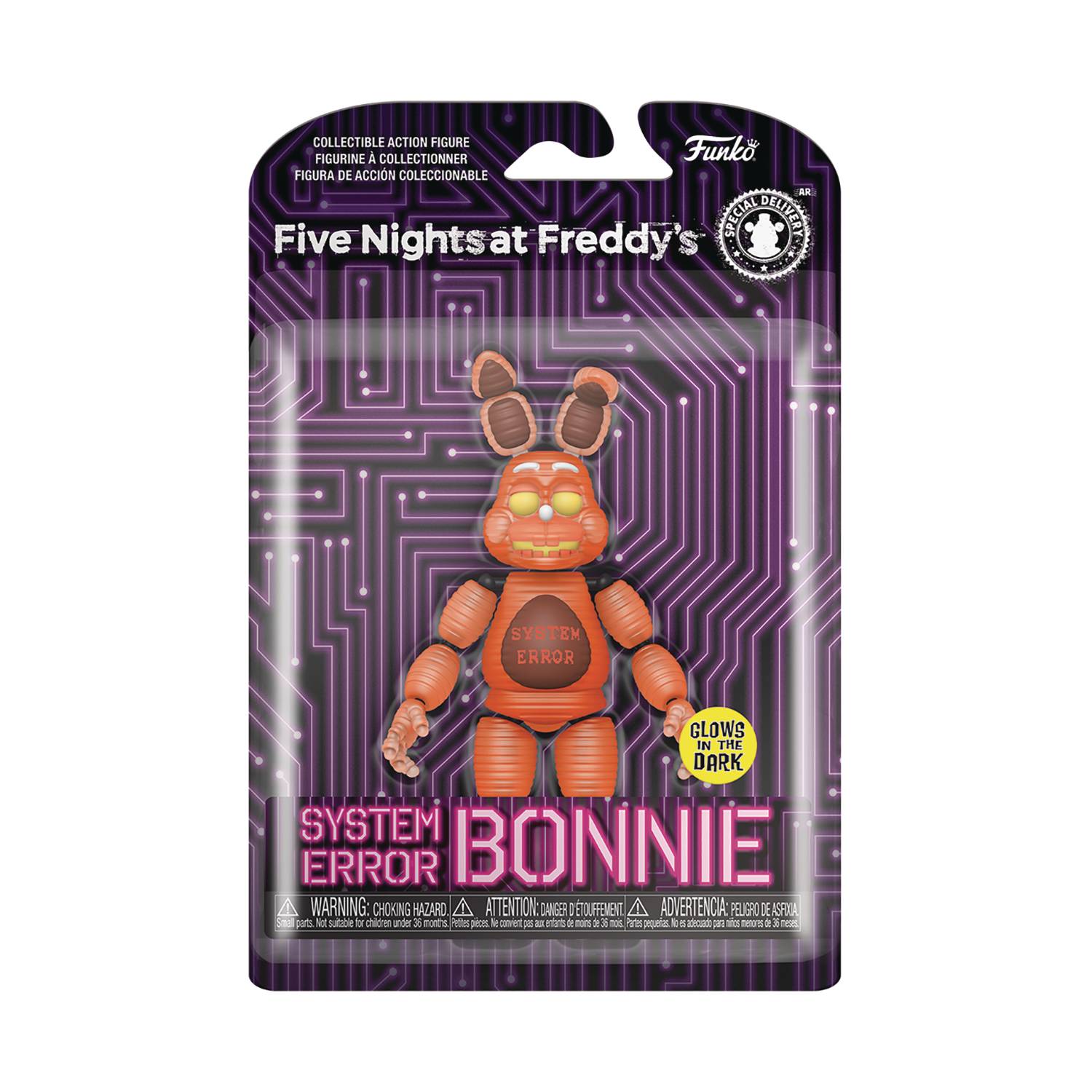 Five Nights at Freddy's S7 System Error Bonnie Action Figure