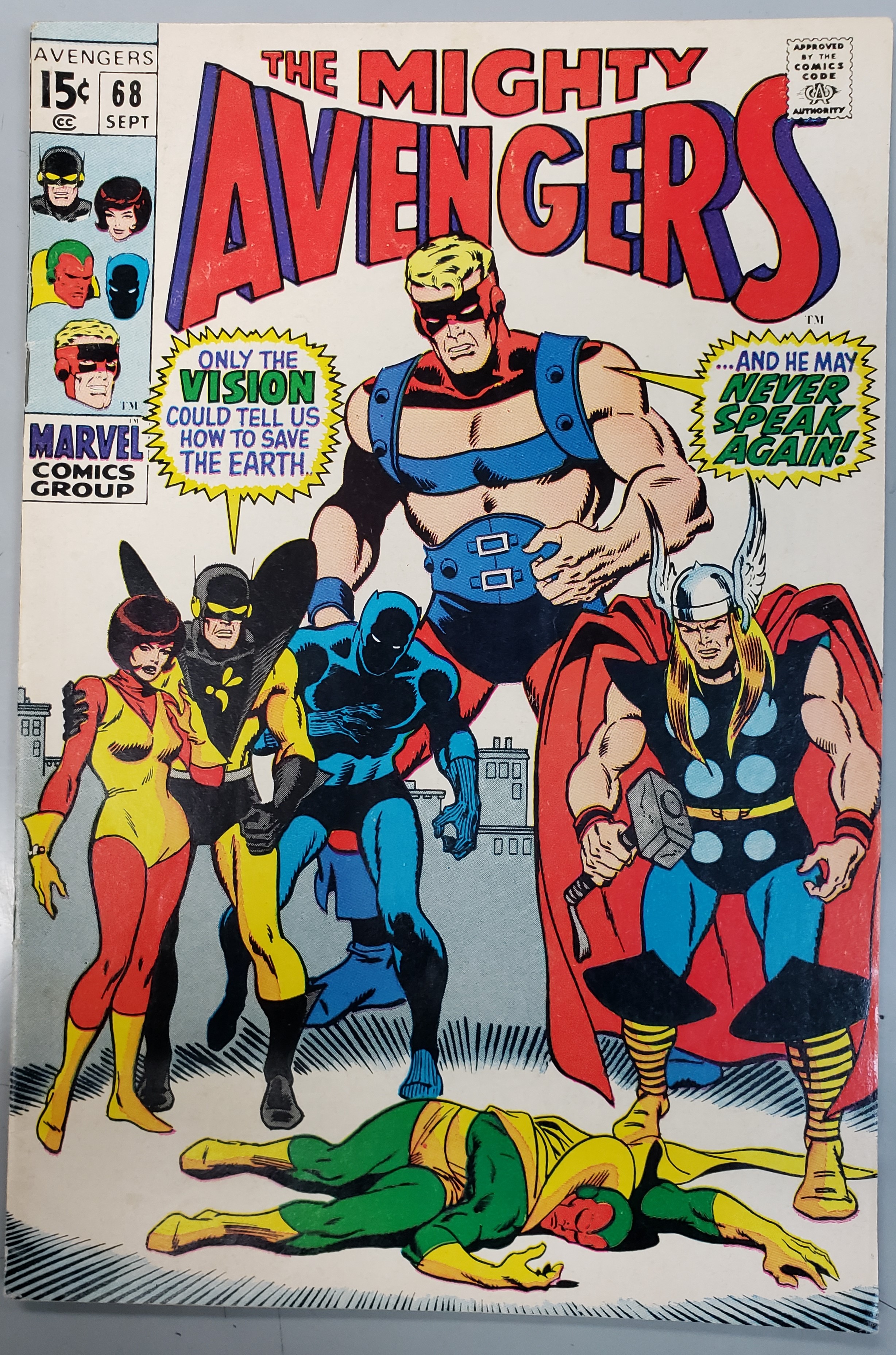 Avengers #68 (1963 1st Series)