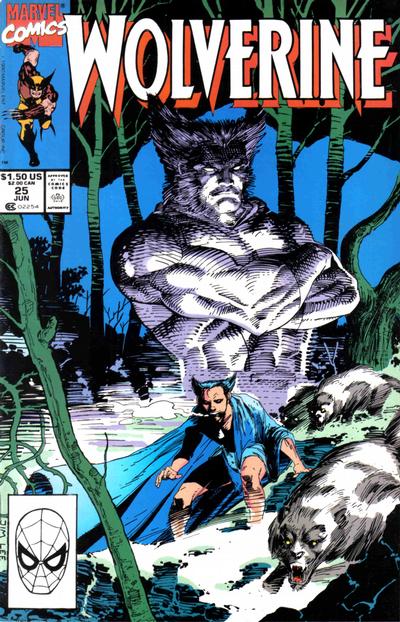 Wolverine #25 [Direct](1988)-Very Fine (7.5 – 9)