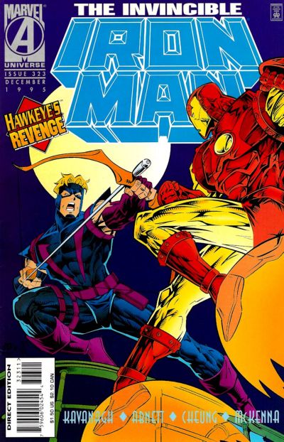 Iron Man #323 [Direct Edition] - Vf-