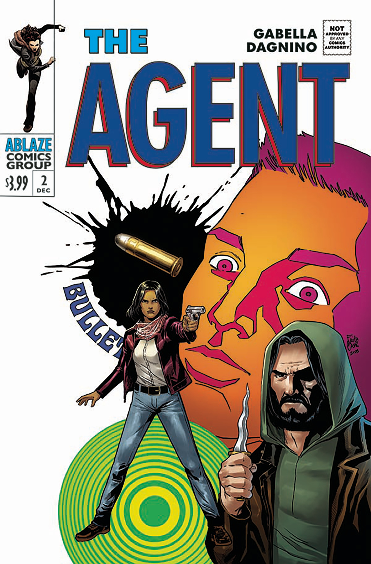 The Agent #2 Cover C Fritz Casas Shield Homage (Mature)
