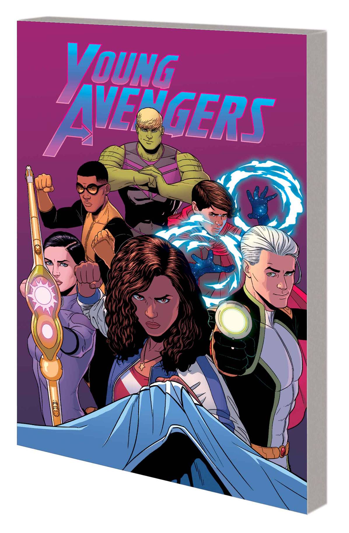 Young Avengers Graphic Novel Volume 3 Mic Drop Edge Time And Space