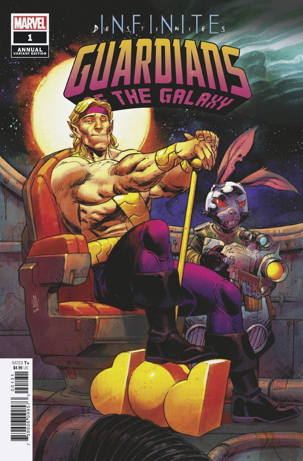 Guardians of the Galaxy Annual #1 Klein Variant Infinite Destinies