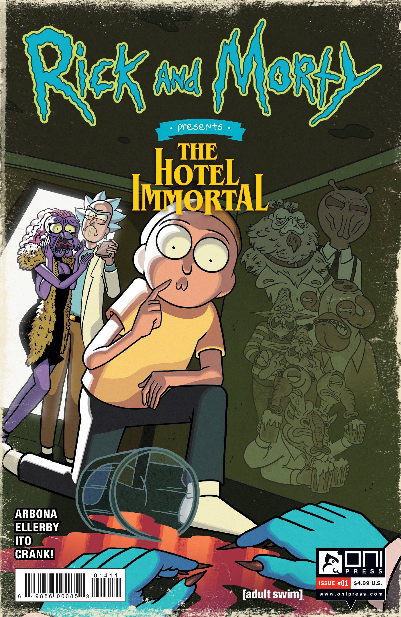 Rick and Morty Presents Hotel Immortal #1 Cover A Ellerby (Mature)
