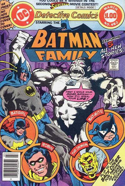 Detective Comics #482-Good (1.8 – 3)