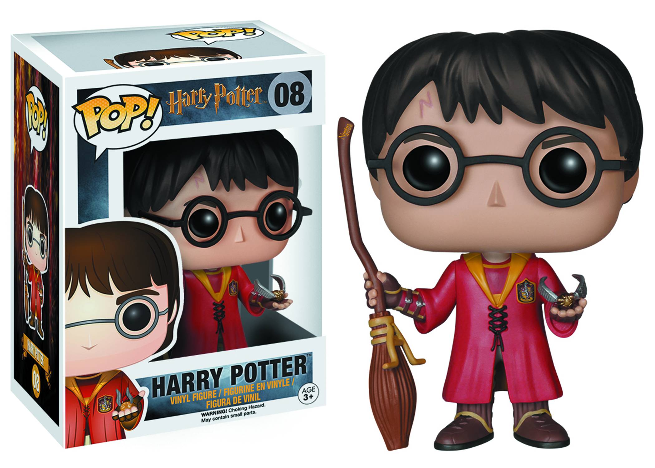Pop Harry Potter Quidditch Harry Vinyl Figure