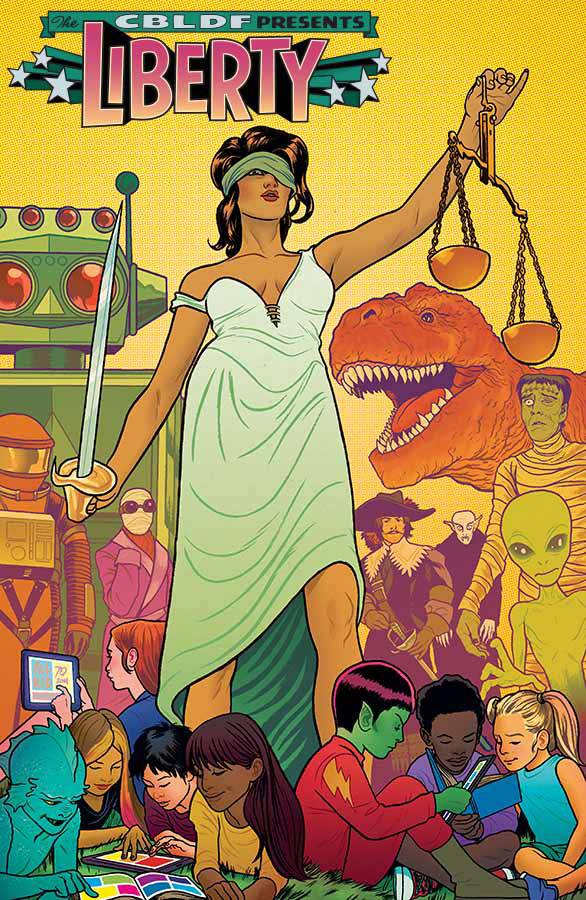 CBLDF Liberty Annual 2014 #1 Cover A Allred