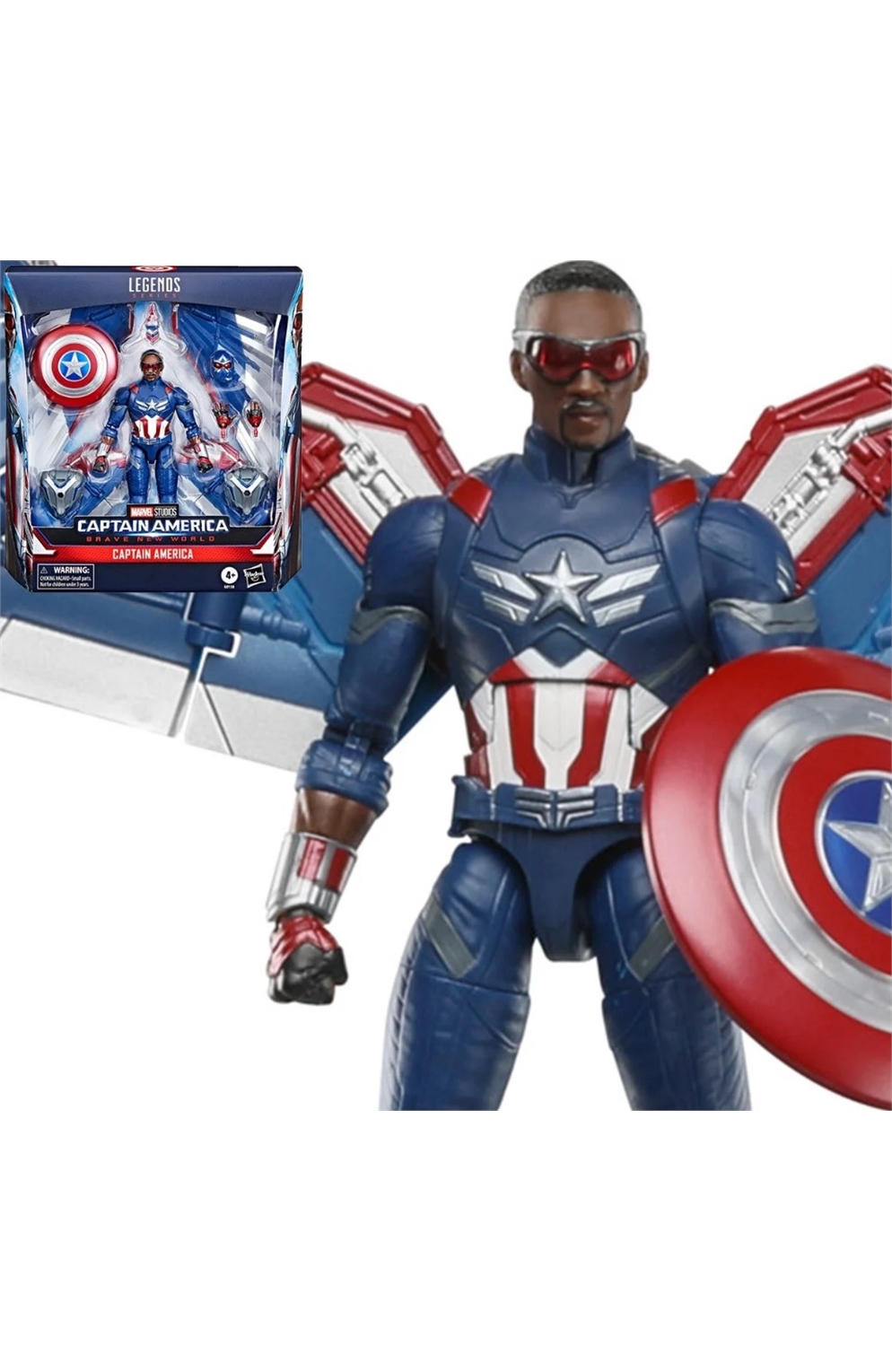 Captain America: Brave New World Captain America Deluxe 6-Inch Action Figure