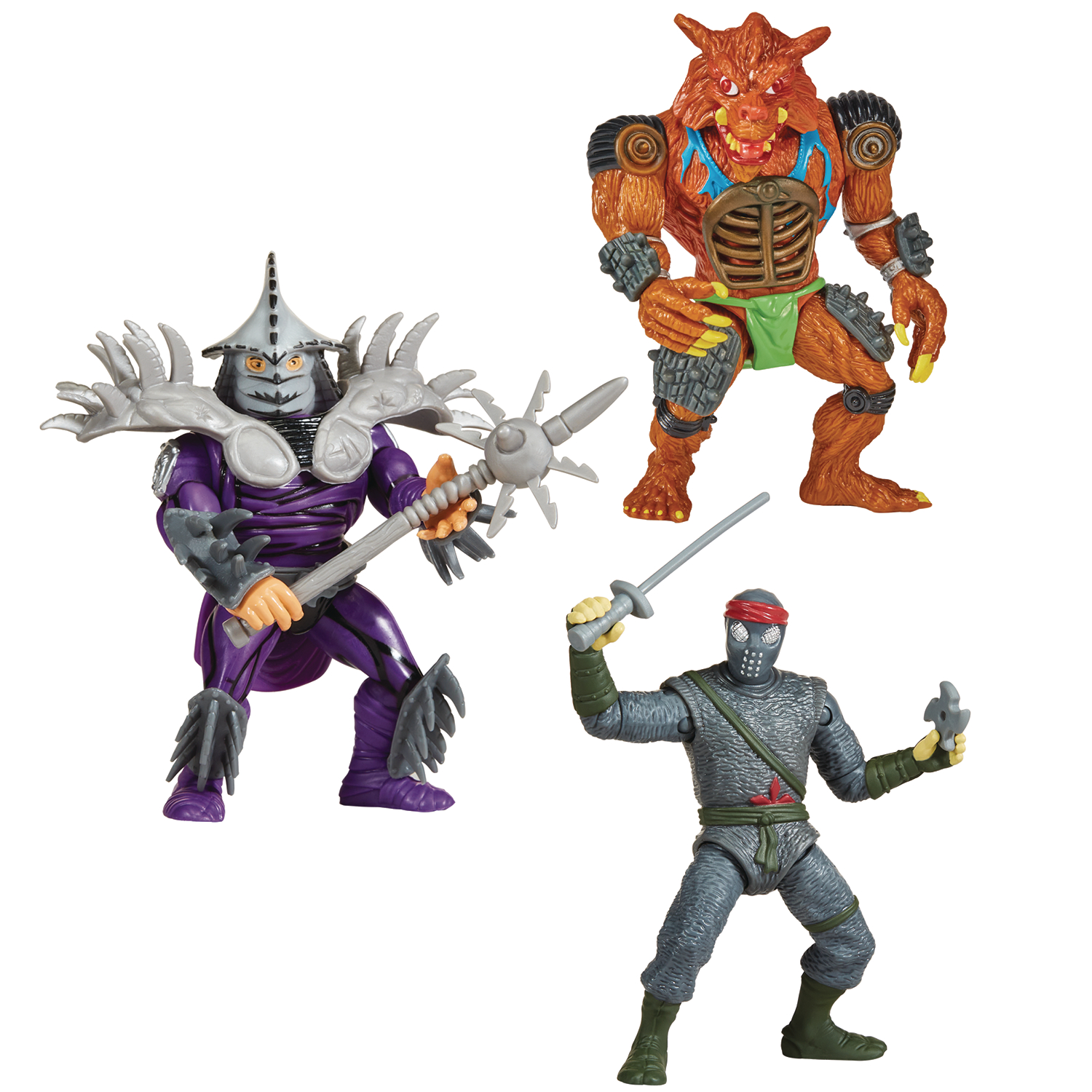 Teenage Mutant Ninja Turtles Movie Star Mutants Action Figure 4pc Set