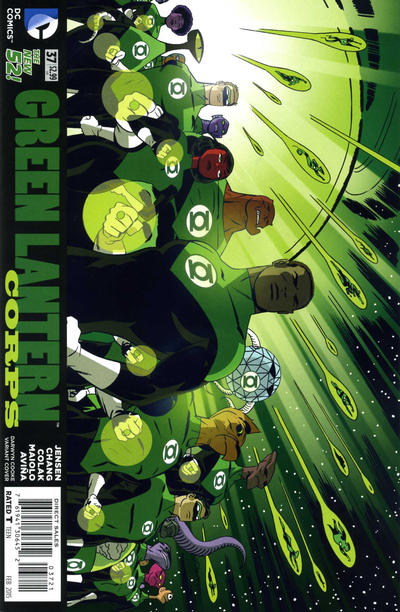 Green Lantern Corps #37 Darwyn Cooke Variant Edition (Godhead) (2011)