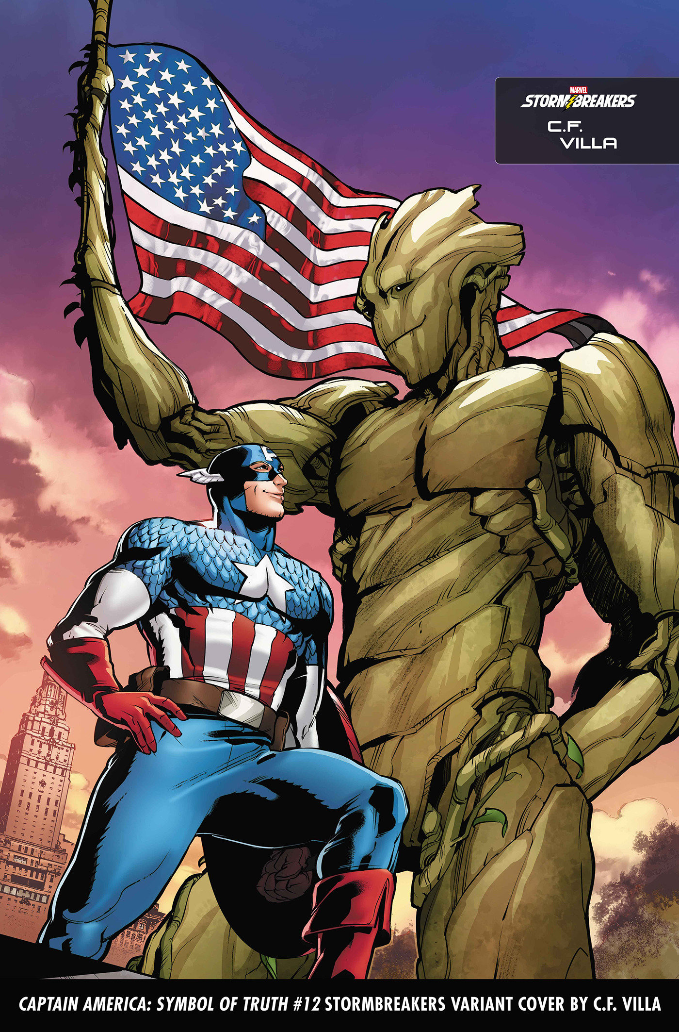 Captain America Symbol of Truth #12 Villa Stormbreakers Variant