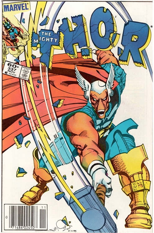 Thor #337 Newsstand Edition