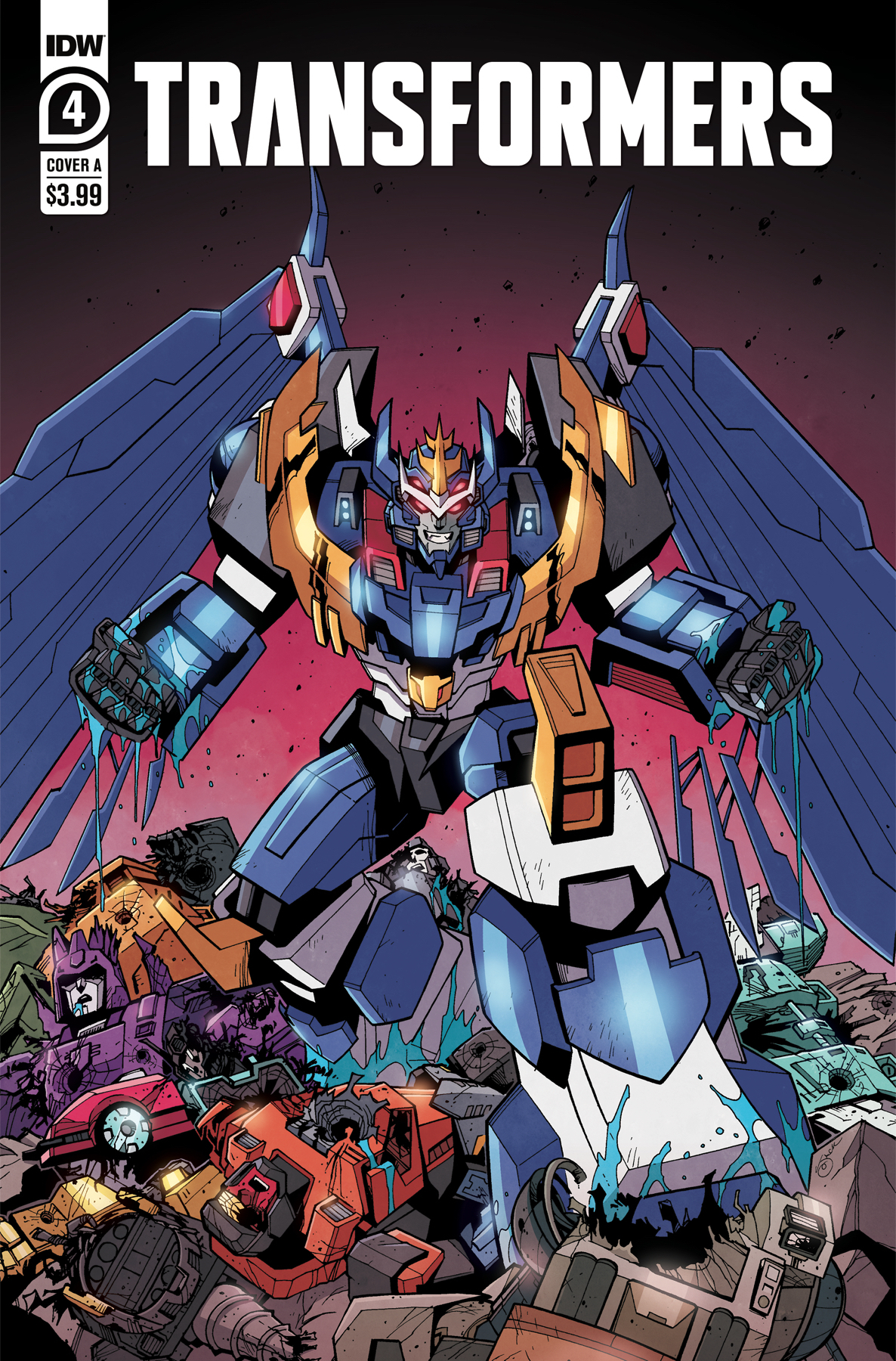 Transformers Wars End #4 Cover A Lawrence (Of 4)
