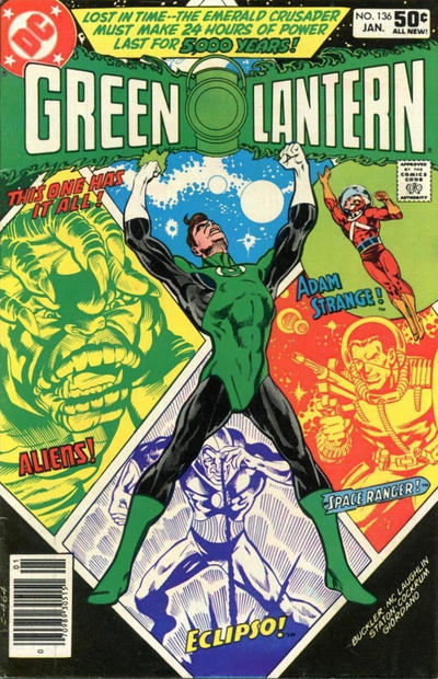 Green Lantern #136 [Newsstand]-Fine (5.5 – 7)