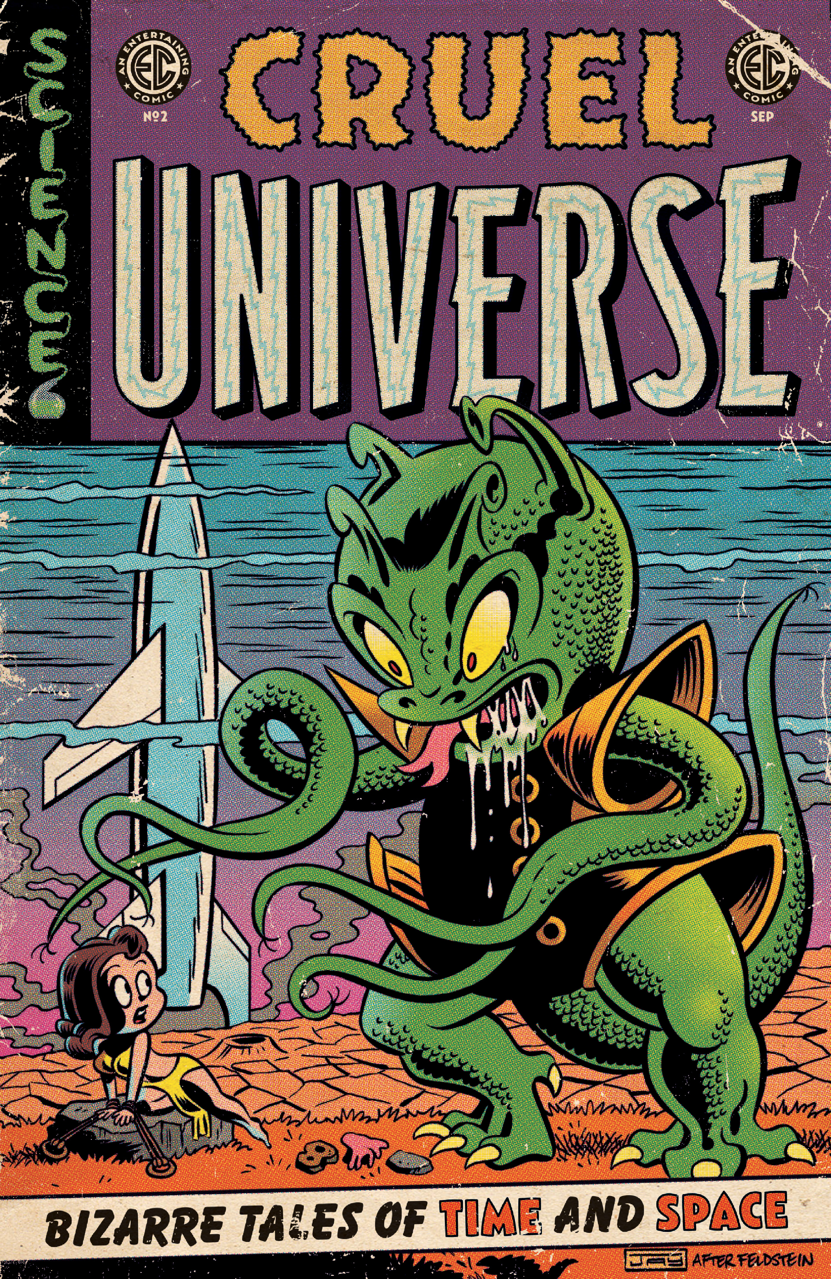 EC Cruel Universe #2 Cover C 1 for 10 Incentive Jay Stephens Homage Variant (Mature) (Of 5)