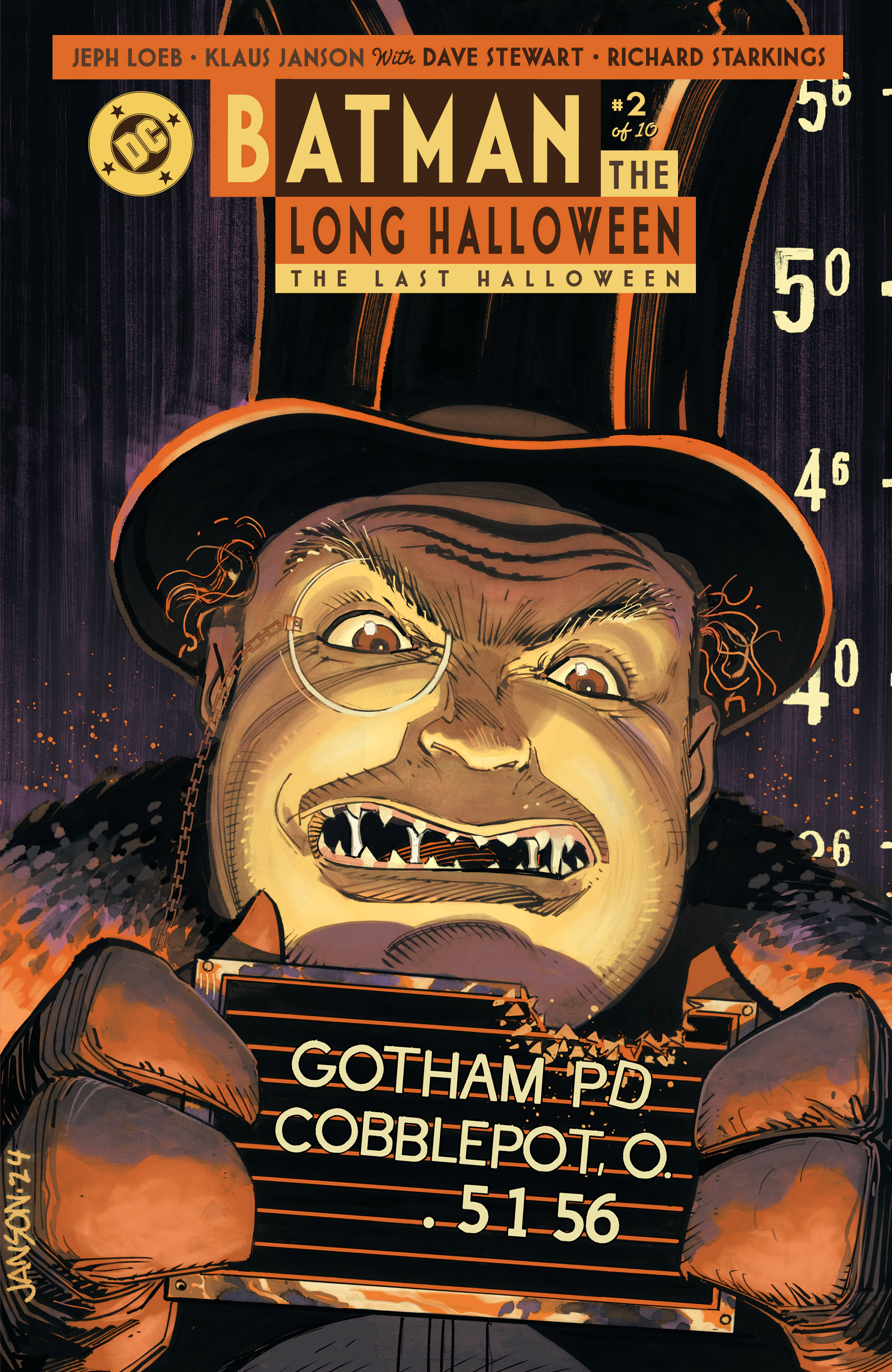 Batman the Long Halloween: The Last Halloween #2 (Of 10) Cover B Klaus Janson Variant