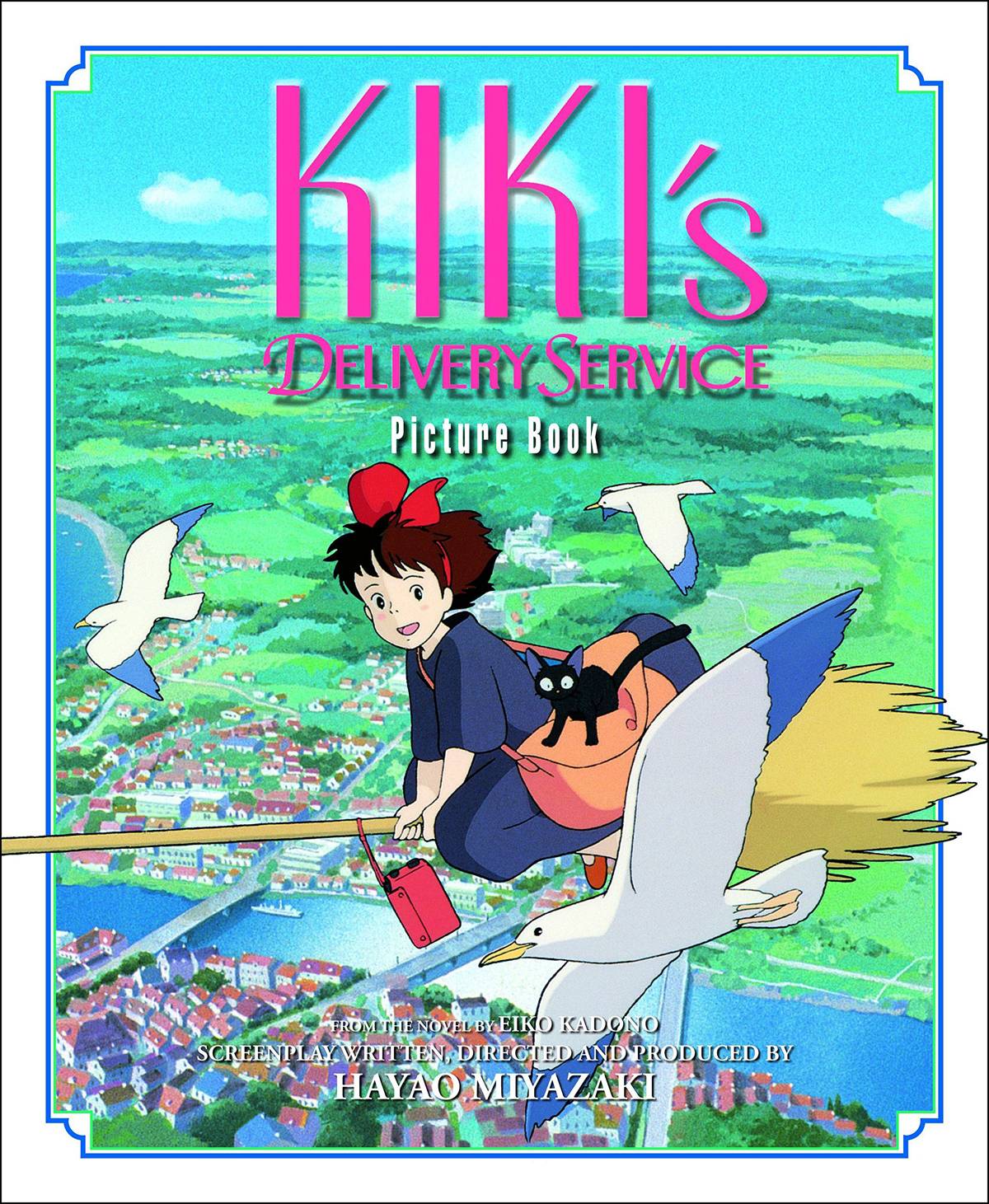 Kikis Delivery Service Picture Book Hardcover Ghibli (Latest Printing)