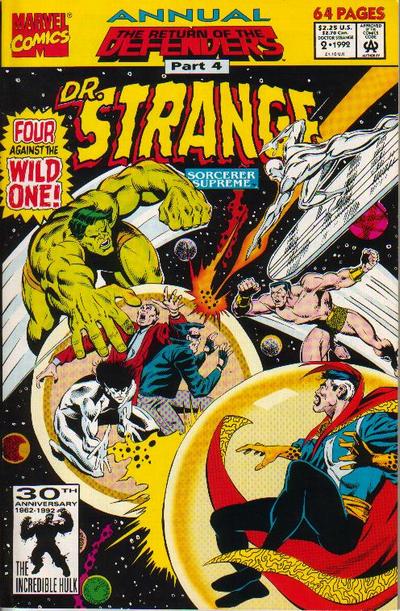 Doctor Strange, Sorcerer Supreme Annual #2 [Direct] - Vf+ 8.5