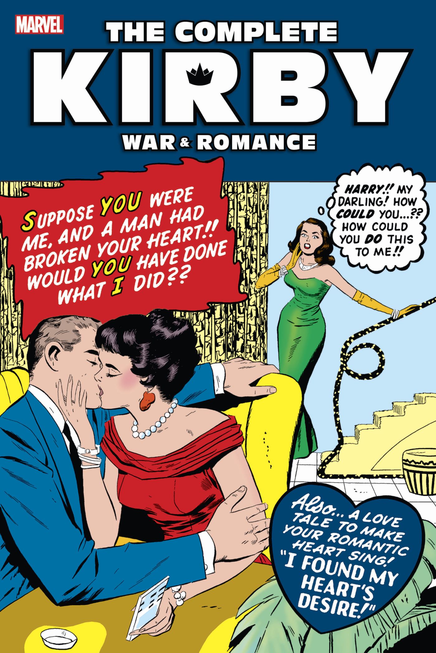 Complete Kirby War and Romance Hardcover War Cover