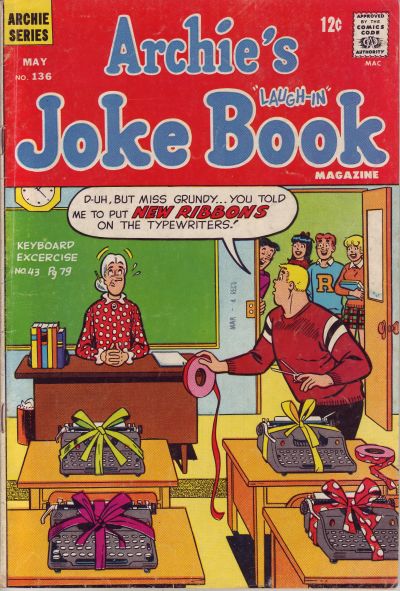 Archie's Joke Book Magazine #136-Fine (5.5 – 7)
