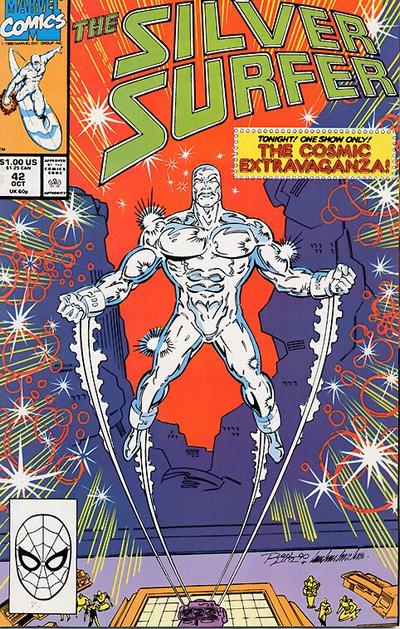 Silver Surfer #42 [Direct]-Very Fine (7.5 – 9)