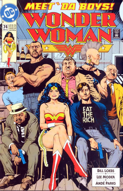 Wonder Woman #74 [Direct]-Very Fine (7.5 – 9) Brian Bolland Cover