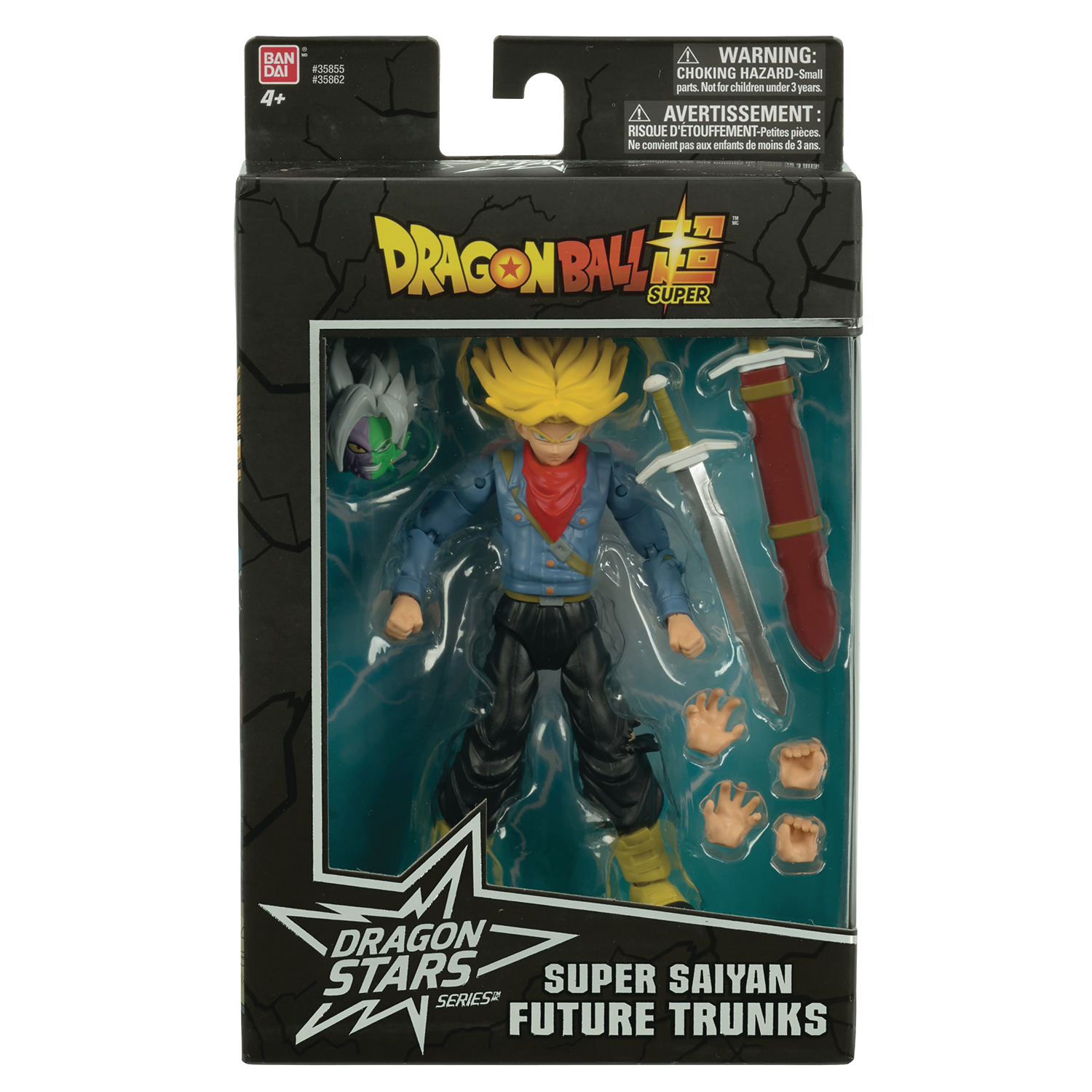 Dragon Ball Super Dragon Stars Action Figure Ss Future Trunks Solid Cs