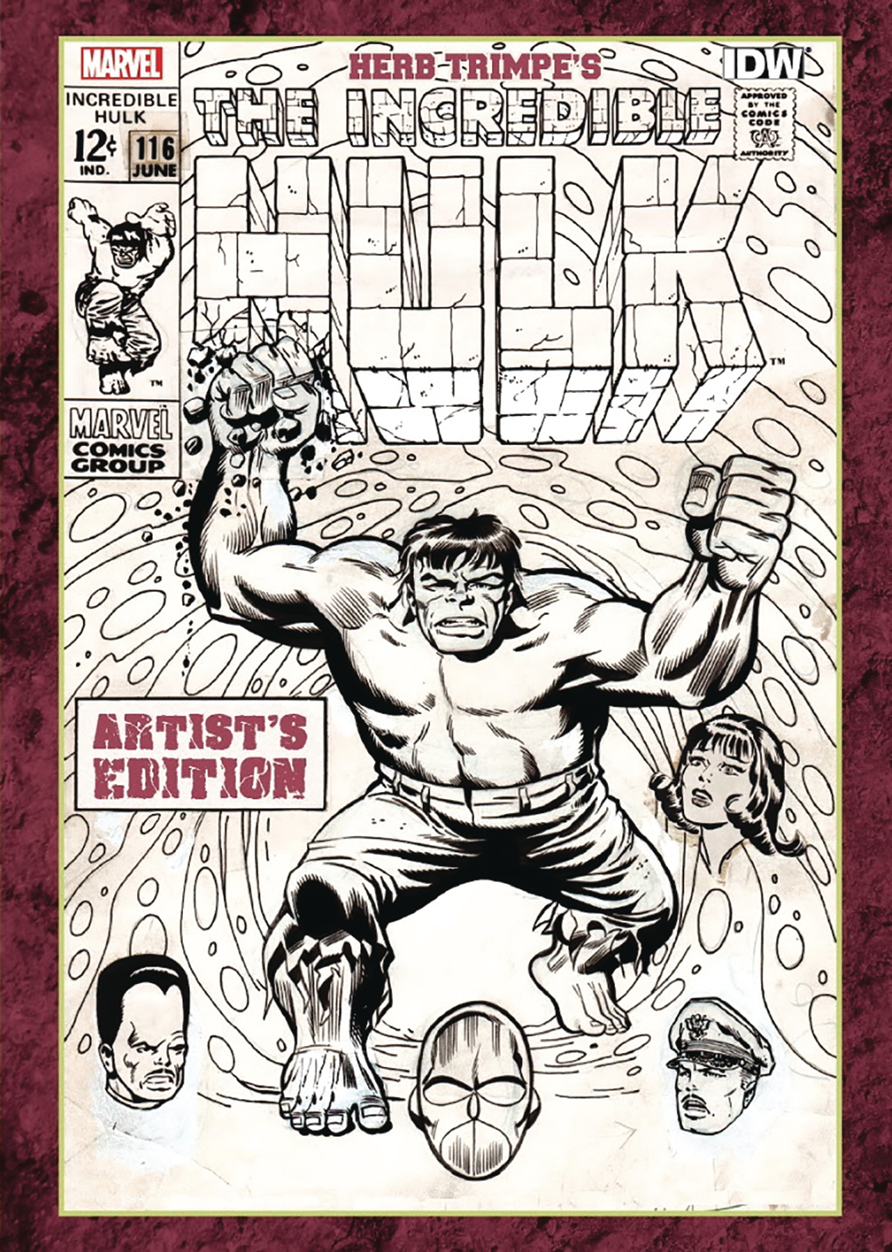 Herb Trimpe Incredible Hulk Artist Edition Hardcover
