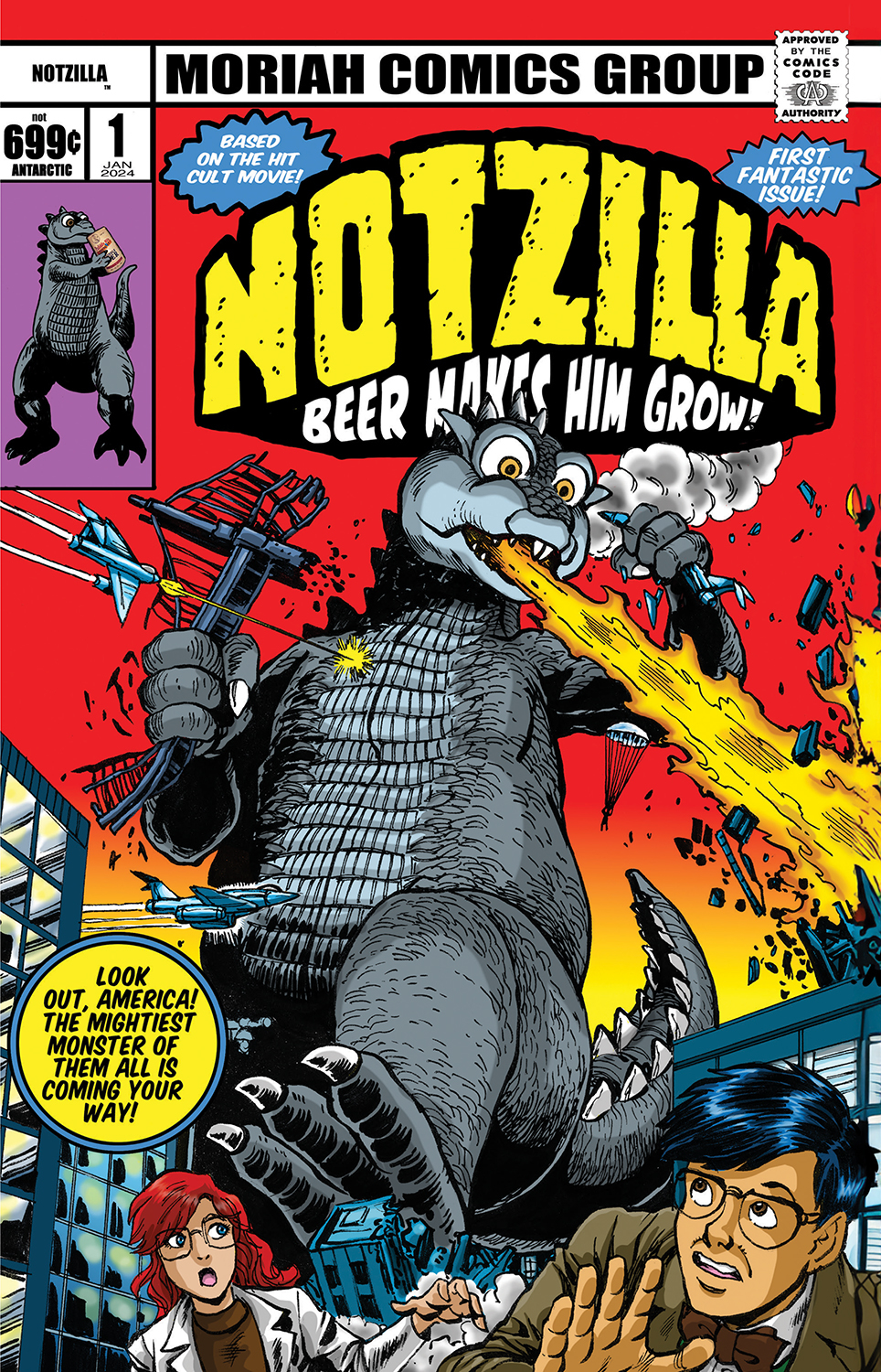 Notzilla Oneshot Cover A Ben Dunn