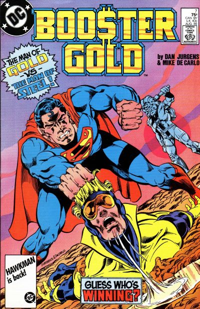 Booster Gold #7 [Direct]-Near Mint (9.2 - 9.8)