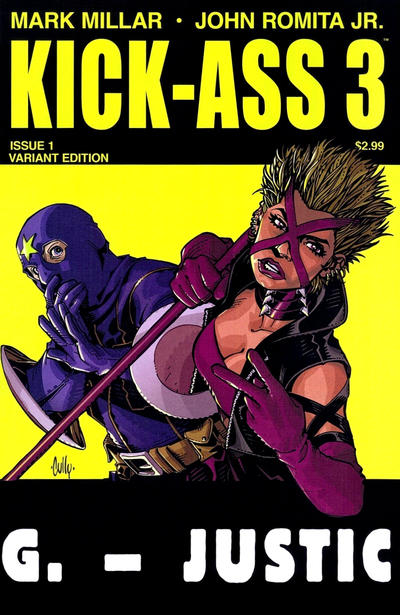 Kick-Ass 3 #1 (Hamner Variant) (2013)