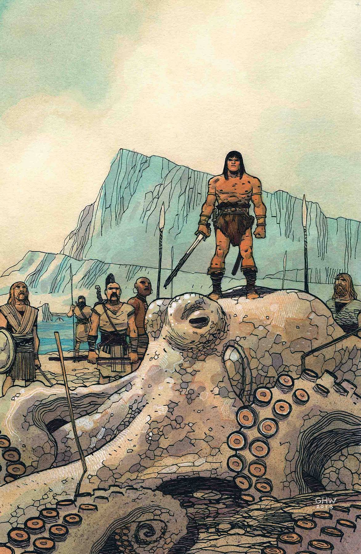 Conan the Barbarian #5 Walta Variant (2018)