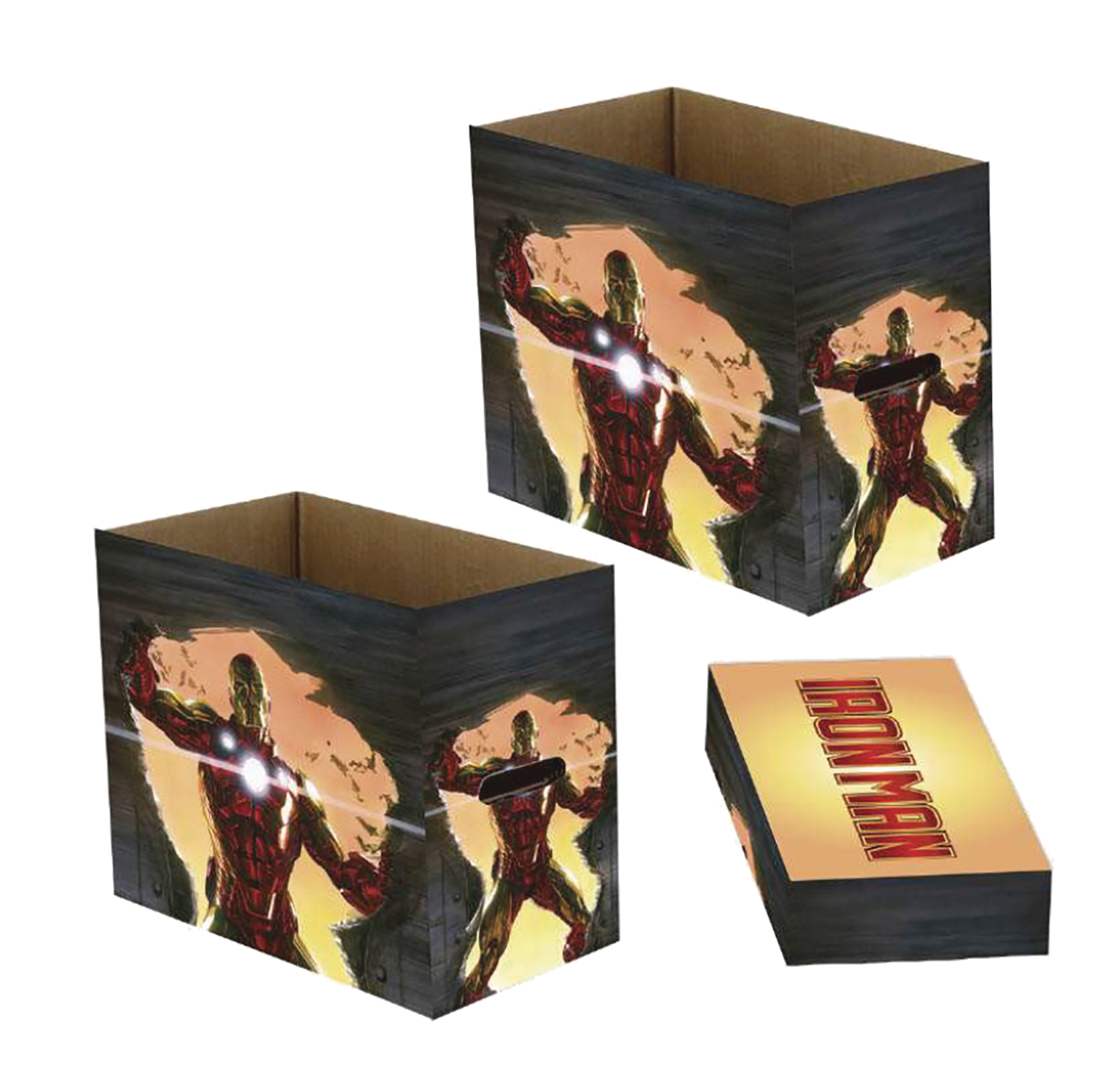 Marvel Invincible Iron Man 5 Pack Short Comic Storage Box