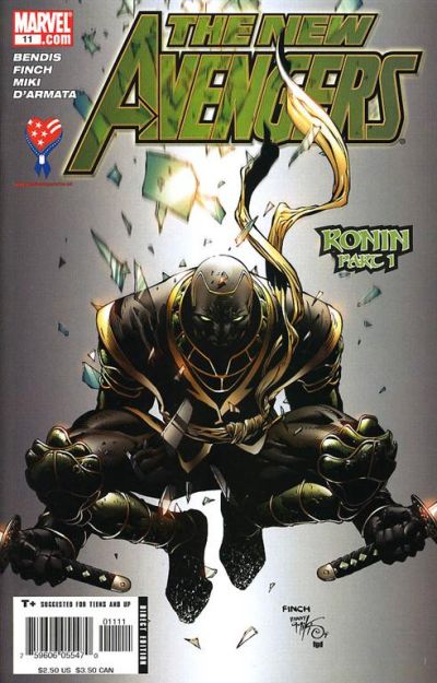 New Avengers #11 [Direct Edition]-Near Mint (9.2 - 9.8)