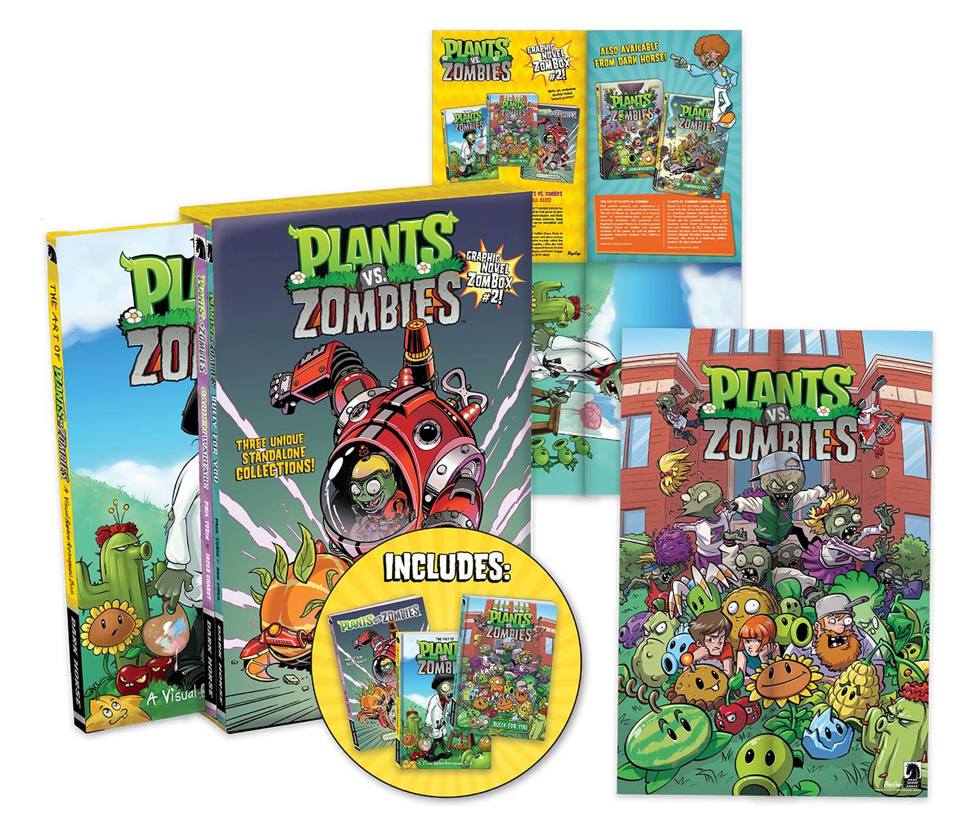 Plants vs. Zombies, Volume 4: Grown Sweet Home - by Paul Tobin (Hardcover)