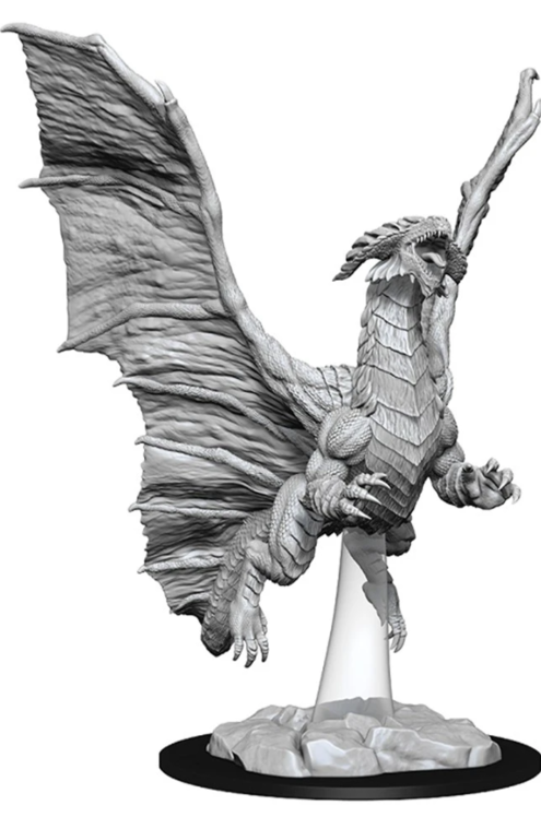 Dnd Unpainted Minis Wv8 Young Copper Dragon