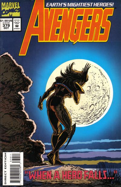 The Avengers #379 [Direct Edition]-Fine (5.5 – 7)