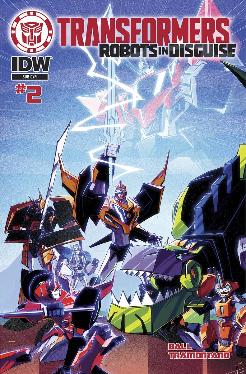 Transformers Robots In Disguise Animated #2 Subscription Variant
