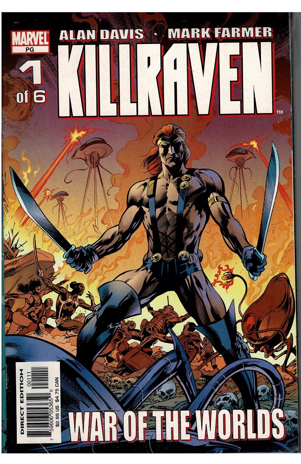 Kill Raven #1-6  Comic Pack