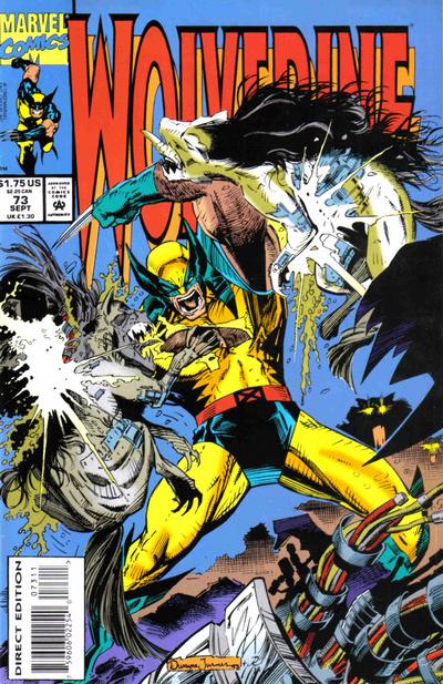 Wolverine #73 [Direct Edition]-Good (1.8 – 3)