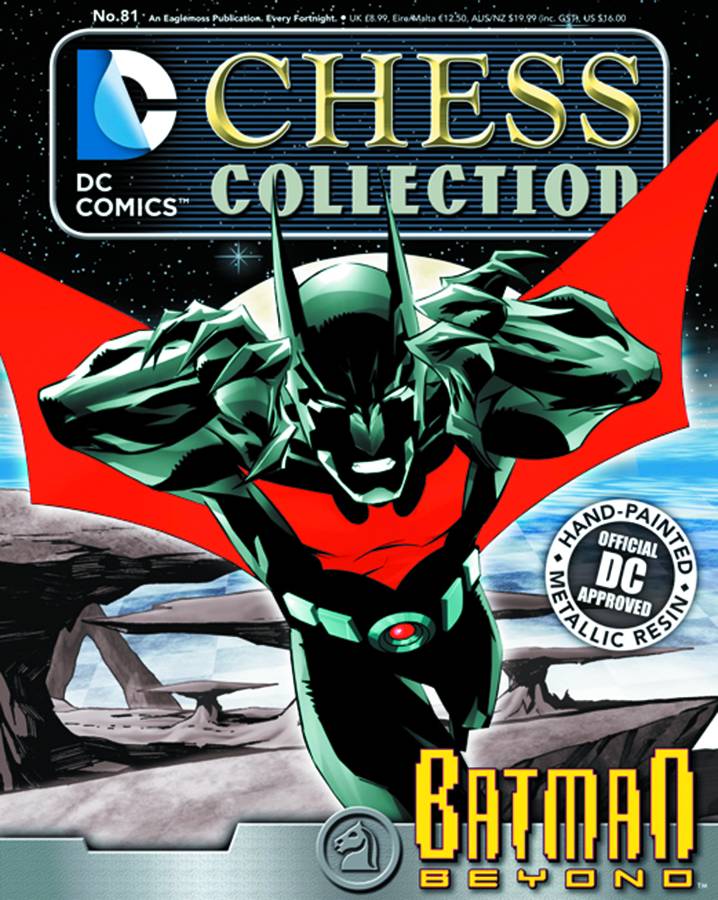 DC Superhero Chess Fig Collected Mag #81 Batman Beyond White Knight