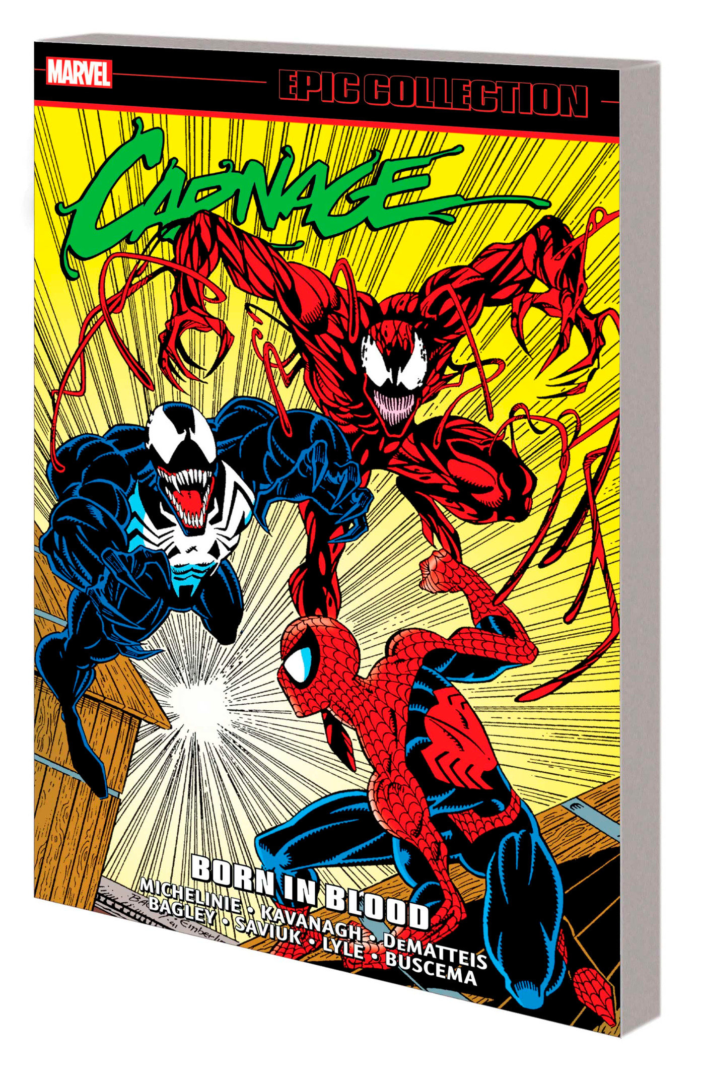 Carnage Epic Collection Graphic Novel Volume 1 Born In Blood