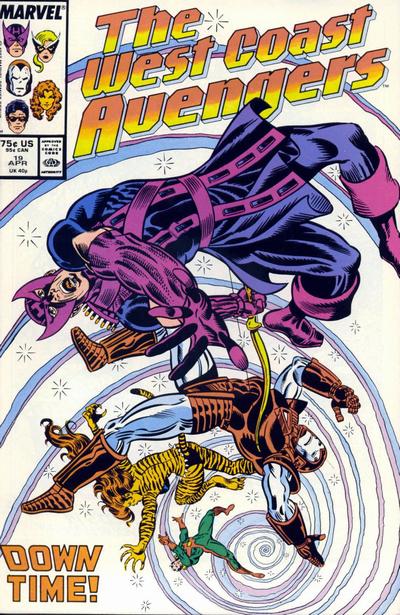 West Coast Avengers #19 [Direct]-Fine (5.5 – 7)