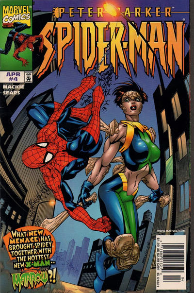 Peter Parker: Spider-Man #4 [Newsstand]-Fine (5.5 – 7) [1St App. of Hunger, Formerly Clown]