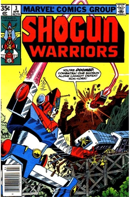 Shogun Warriors Volume 1 #3 Newsstand Edition