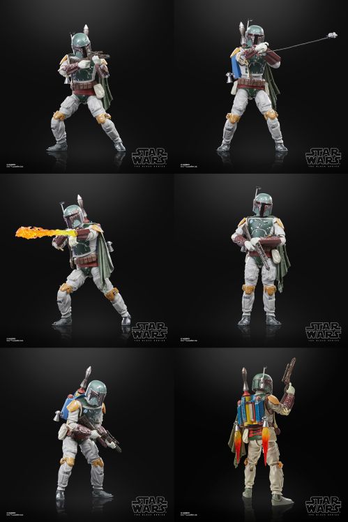 Star Wars The Black Series Rotj 40th Anniversary Boba Fett Deluxe Action Figure
