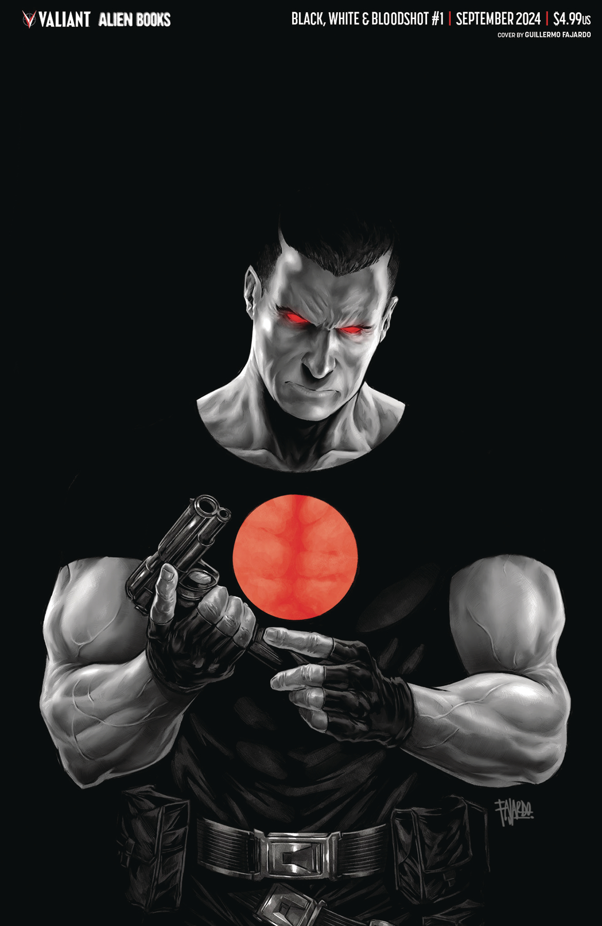 Black White & Bloodshot #1 Cover F 1 for 10 Incentive Fajardo (Mature) (Of 4)