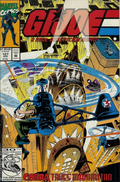 G.I. Joe, A Real American Hero #127 [Direct]-Very Good (3.5 – 5)