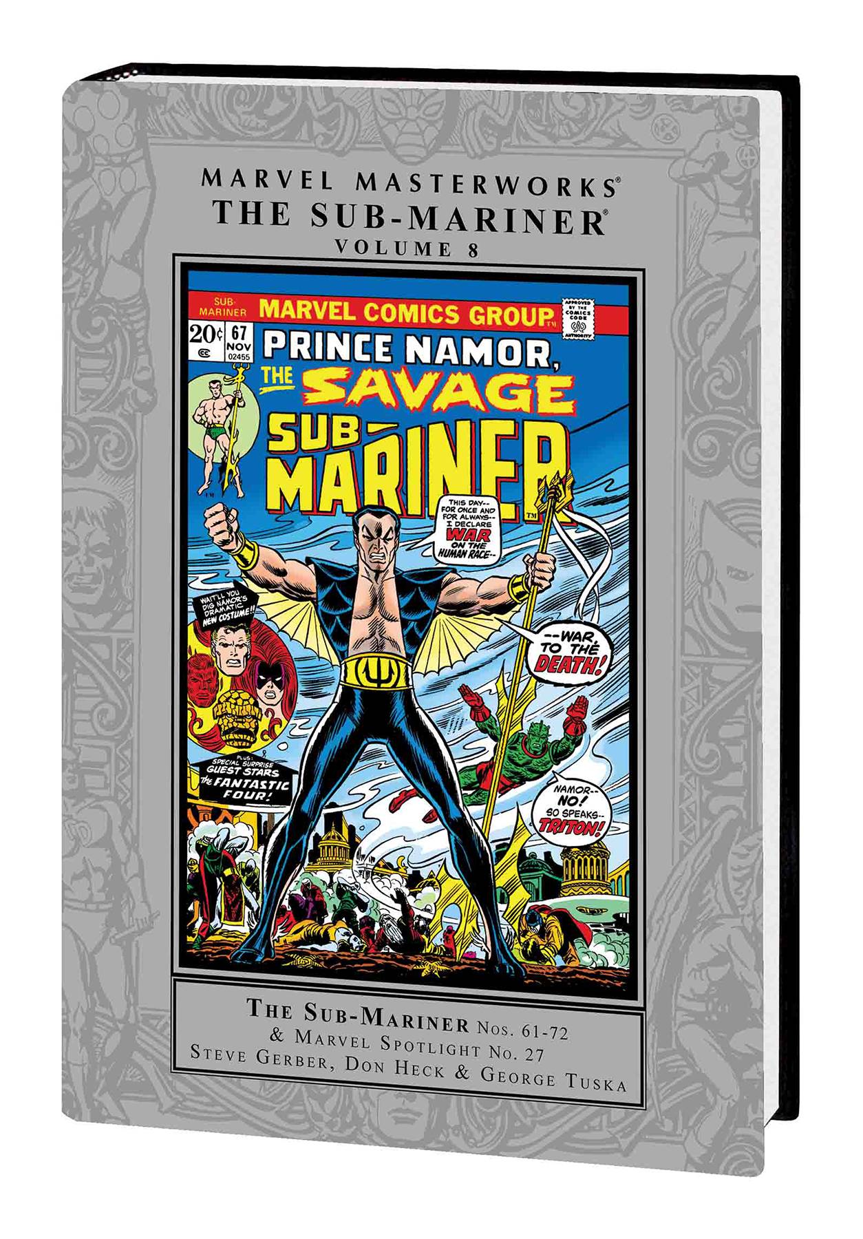 Marvel Masterworks Sub-Mariner Hardcover Volume 8